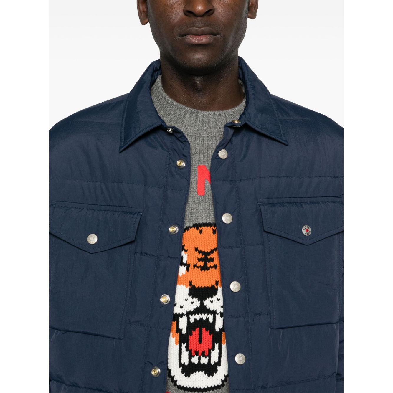 Kenzo Coats Blue Jackets Kenzo