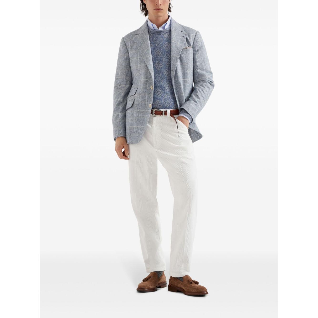 Brunello Cucinelli Jackets Clear Blue Jackets Brunello Cucinelli