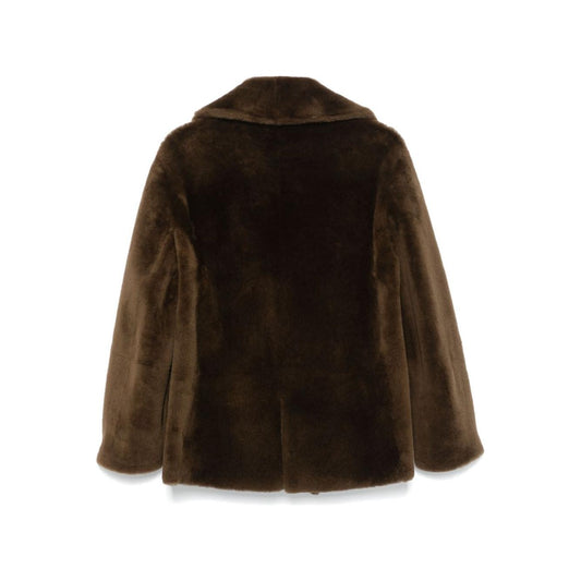 FURLING BY GIANI Jackets Brown Jackets Furling By Giani