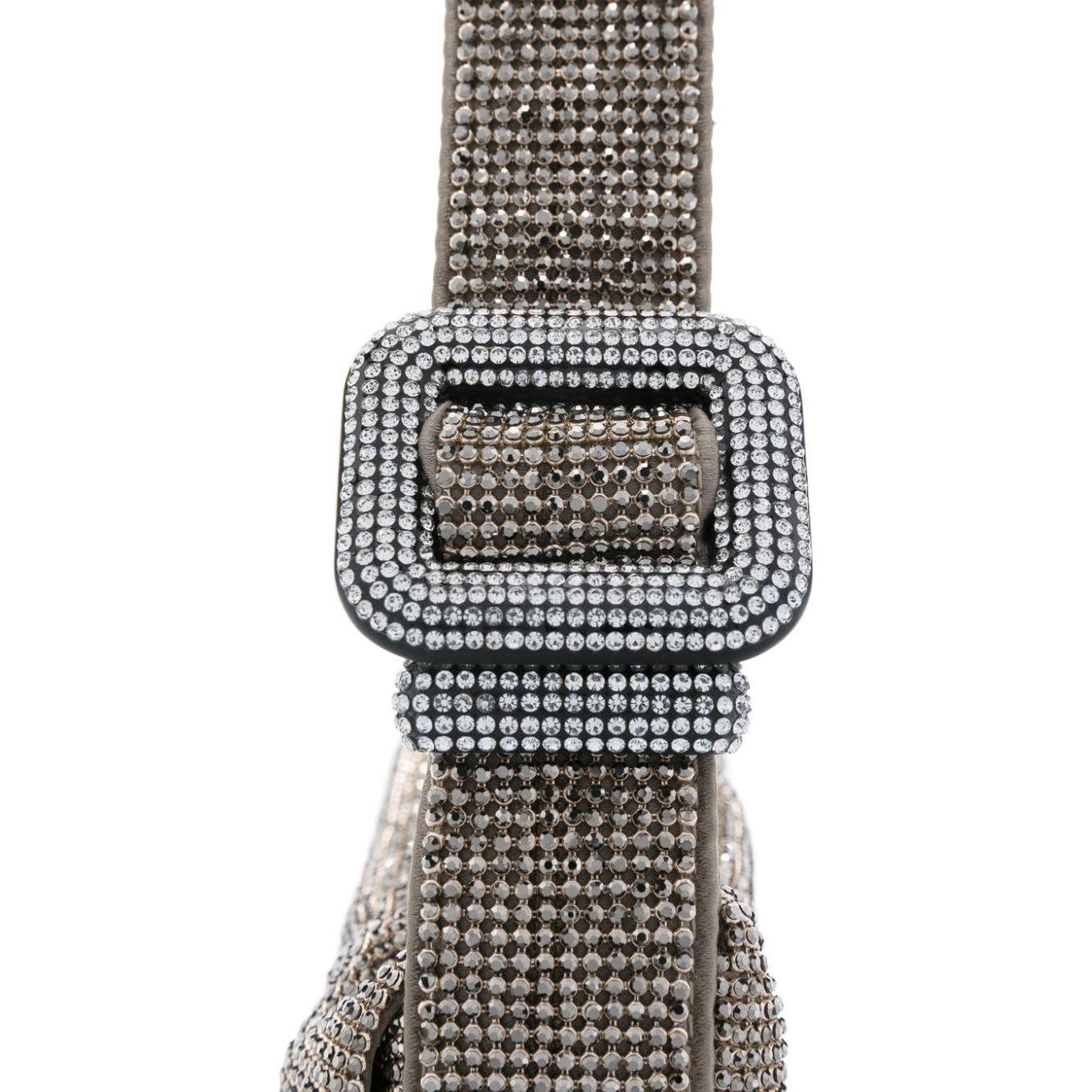 Benedetta Bruzziches silver-tone crystal embellishment Bag Clutches Benedetta Bruzziches