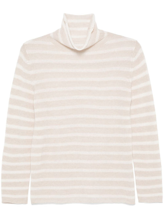 BEYOU Sweaters Beige Topwear Beyou