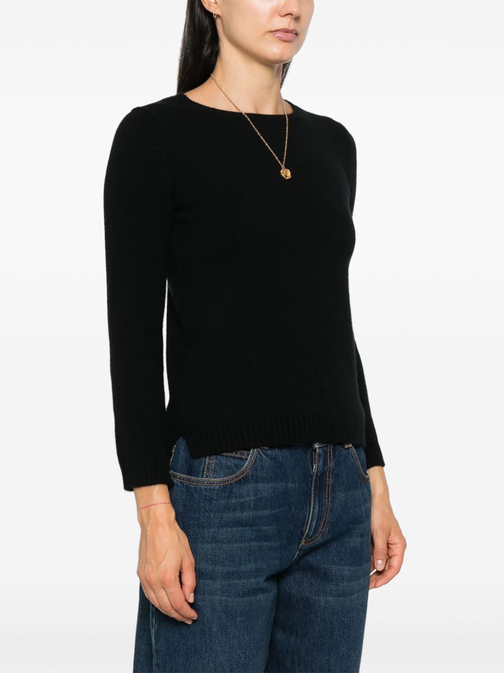 BEYOU Sweaters Black Topwear Beyou