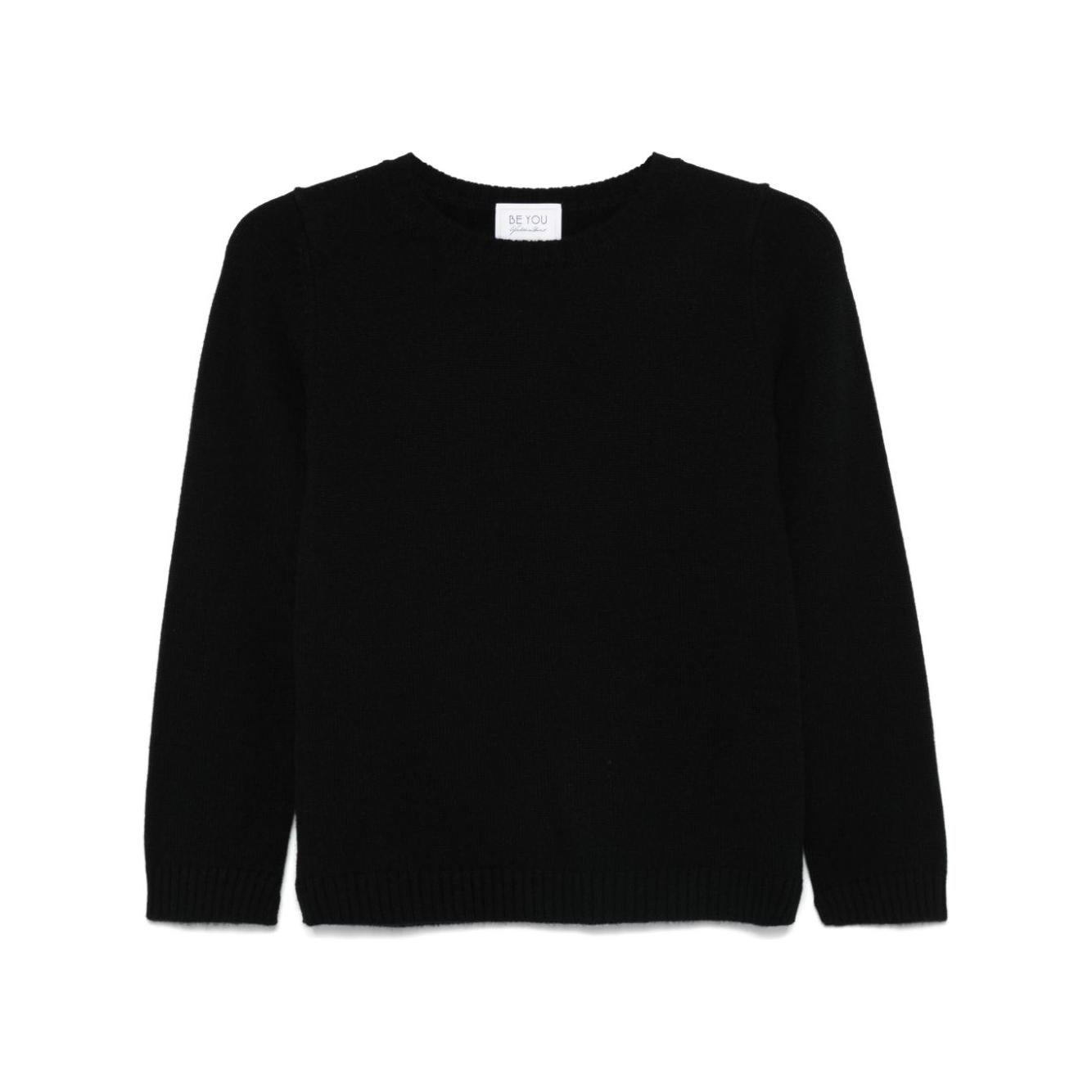 BEYOU Sweaters Black Topwear Beyou