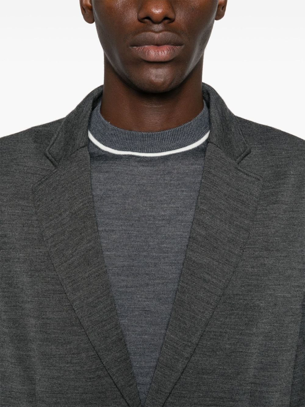 EMPORIO ARMANI CAPSULE Jackets Grey Jackets Emporio Armani