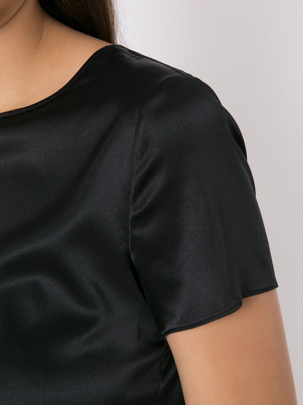 Emporio Armani Top Black Topwear Emporio Armani