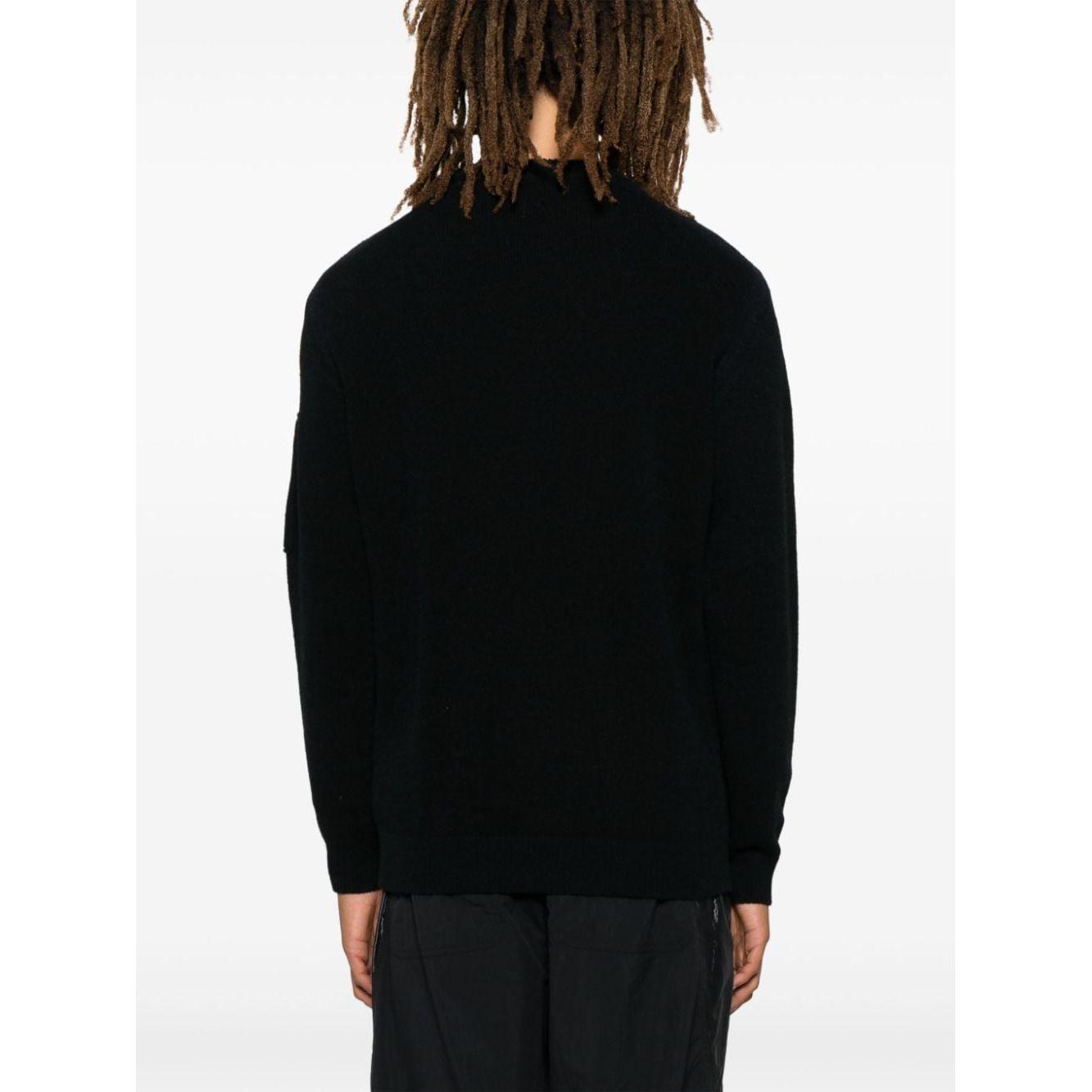 C.P. COMPANY Sweaters Black Topwear C.P. Company