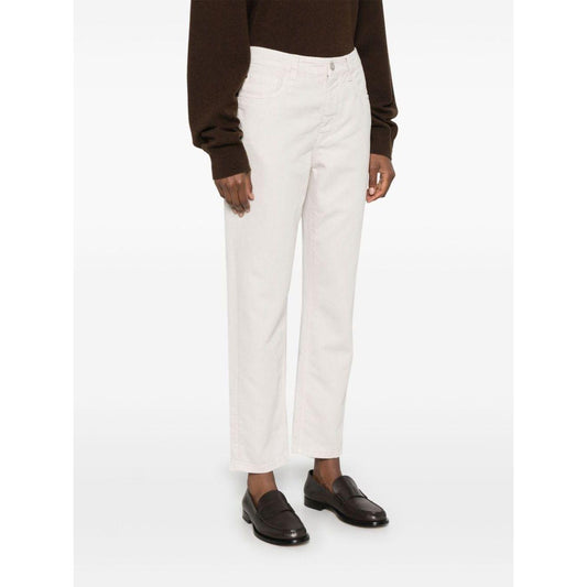 Brunello Cucinelli Trousers White Trousers Brunello Cucinelli