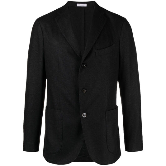 Boglioli wool dart detailing men Jackets Black Jackets Boglioli