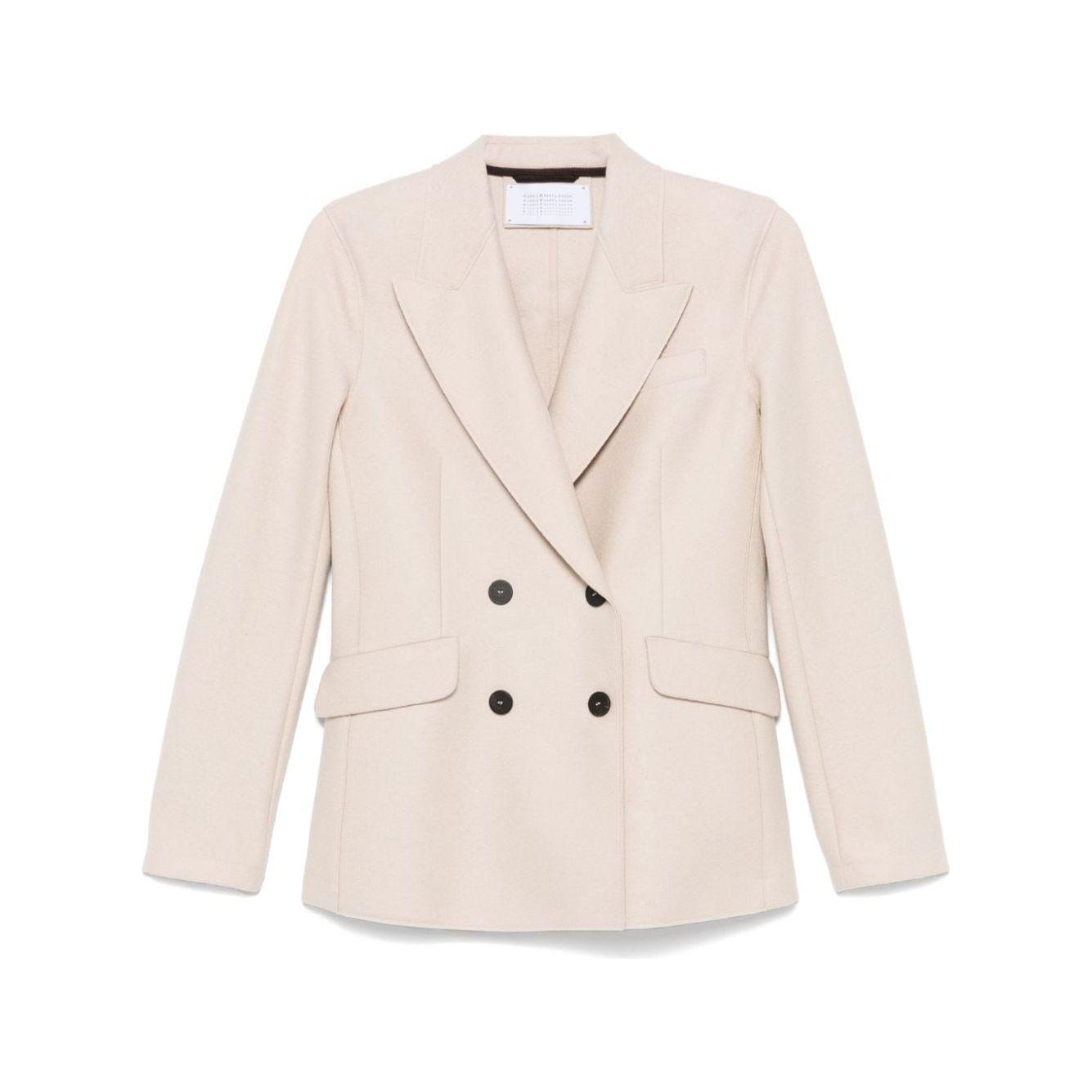 Harris Wharf London Jackets Beige Jackets Harris Wharf London