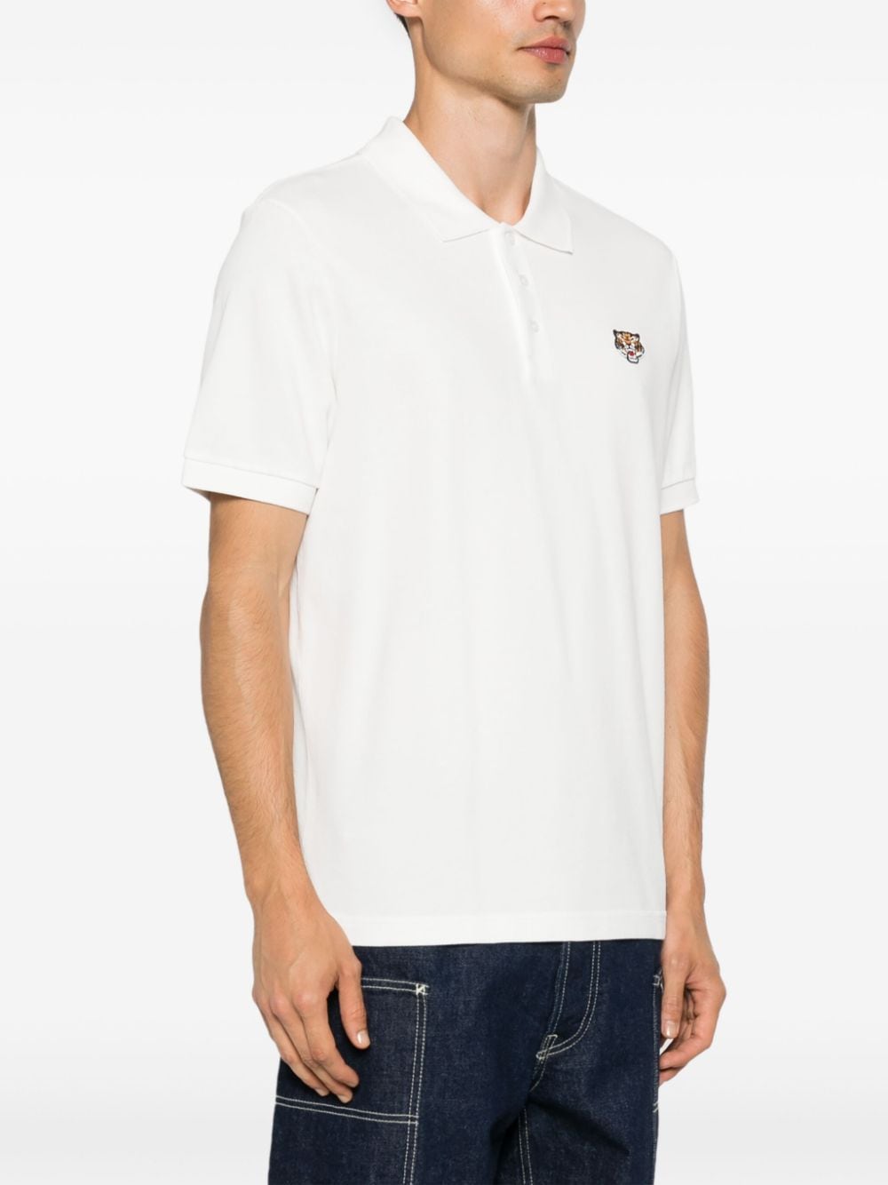 Kenzo T-shirts and Polos White Topwear Kenzo