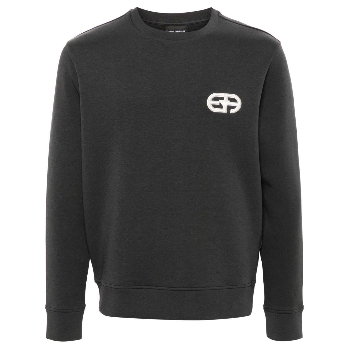 Emporio Armani Sweaters Grey Topwear Emporio Armani