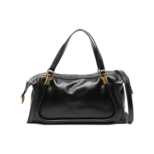 Chloè black calf leather grained Bag Handbag Chloè