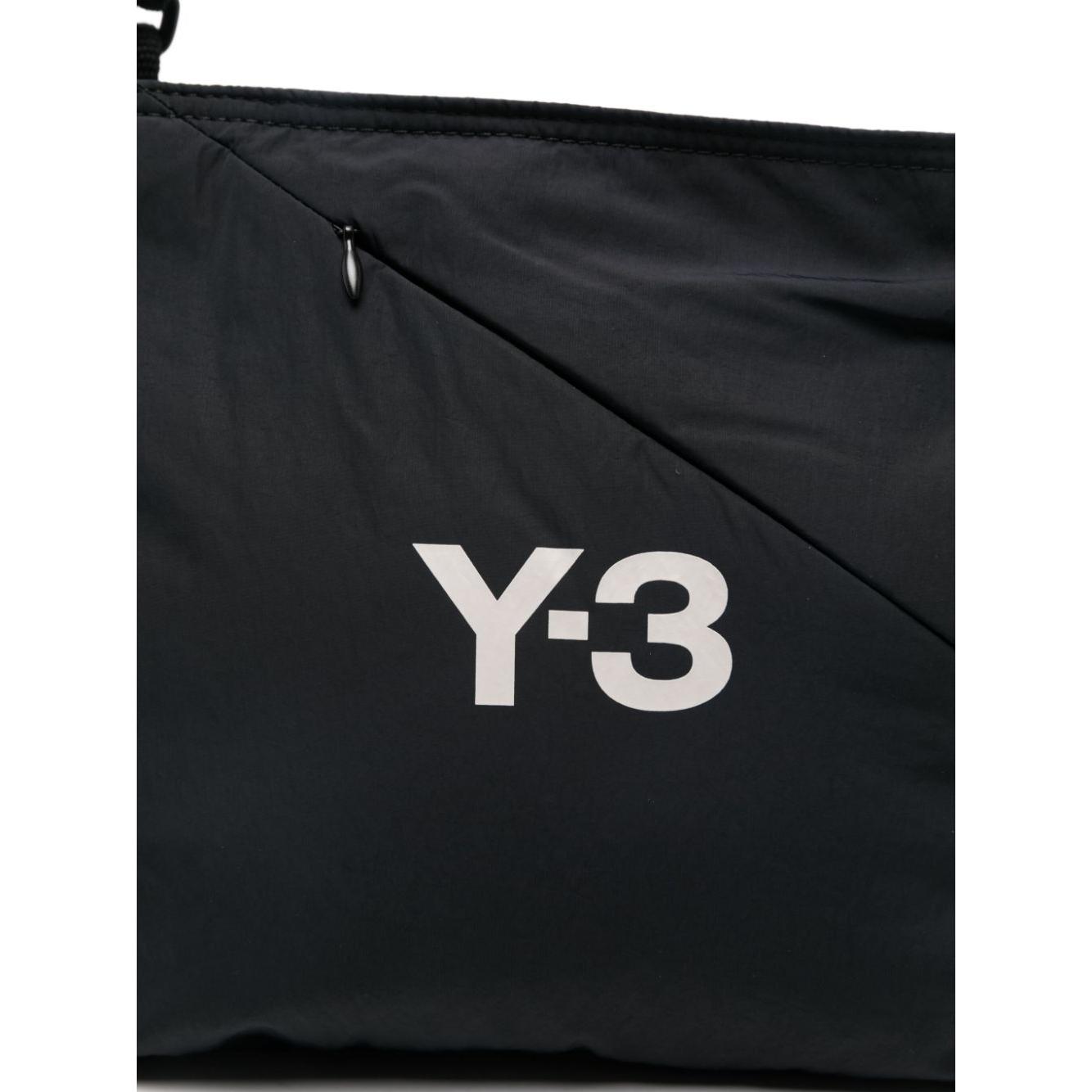 Y-3 black recycled polyester padded Shoulder Bag Shoulder Y-3