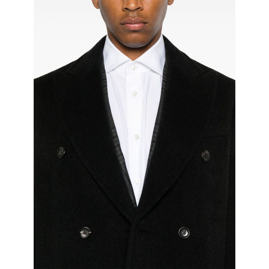 Emporio Armani Coats Black Jackets Emporio Armani