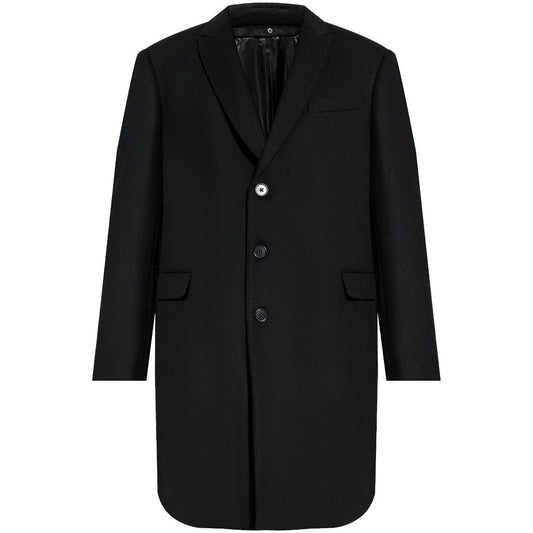 Emporio Armani Coats Black Jackets Emporio Armani