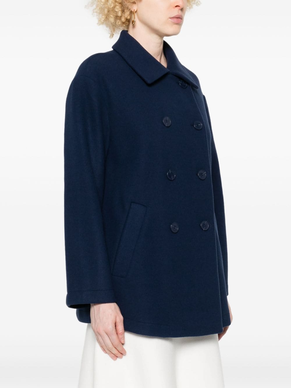 Emporio Armani Coats Blue Jackets Emporio Armani