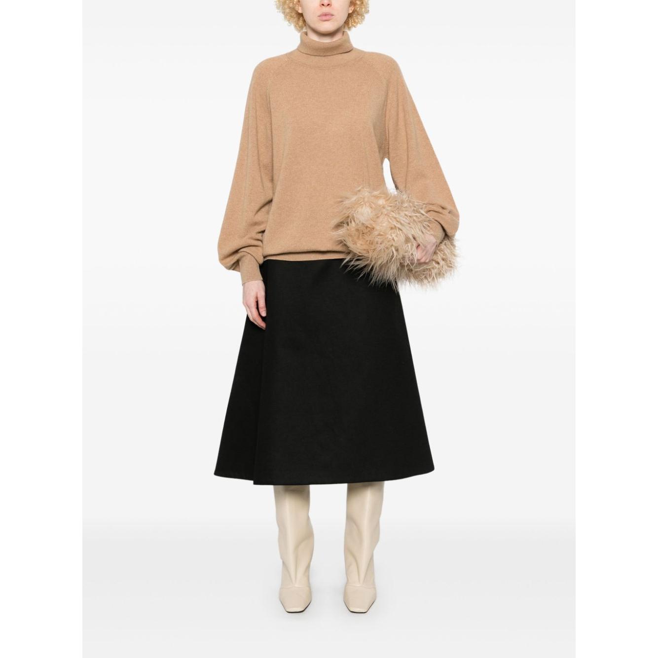 KHAITE Sweaters Camel Topwear Khaite