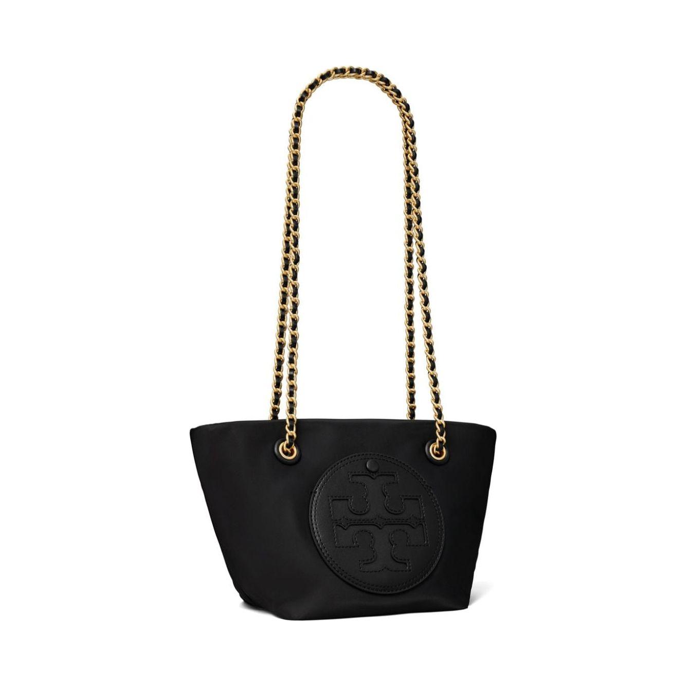 Tory Burch Ella Shoulder Bag  Black Shopper Tory Burch