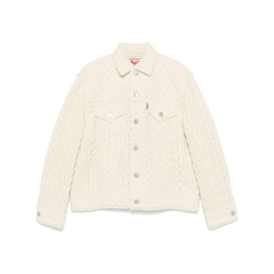 Junya Watanabe white wool Aran knit Shirts Shirts Junya Watanabe