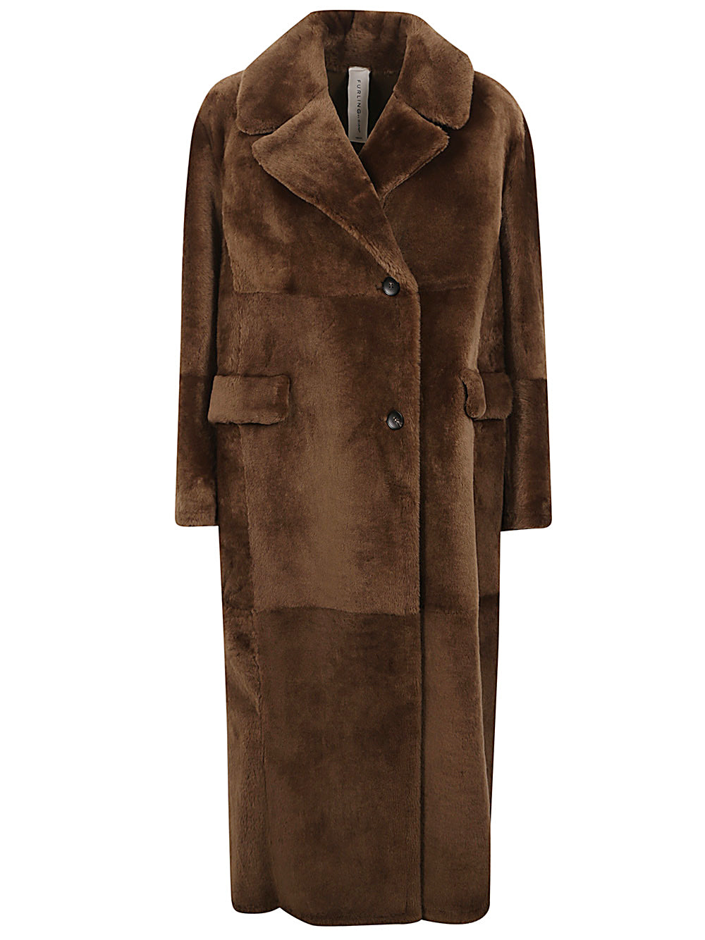 FURLING BY GIANI Coats Brown Jackets Furling By Giani