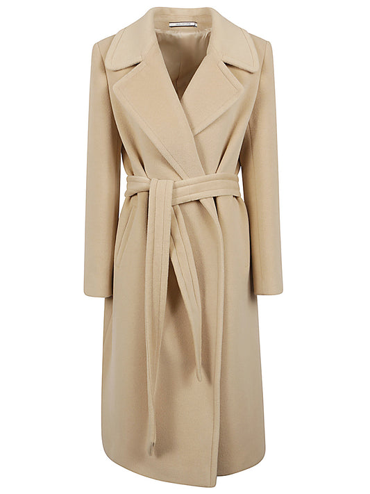 Tagliatore Coats Beige Jackets Tagliatore