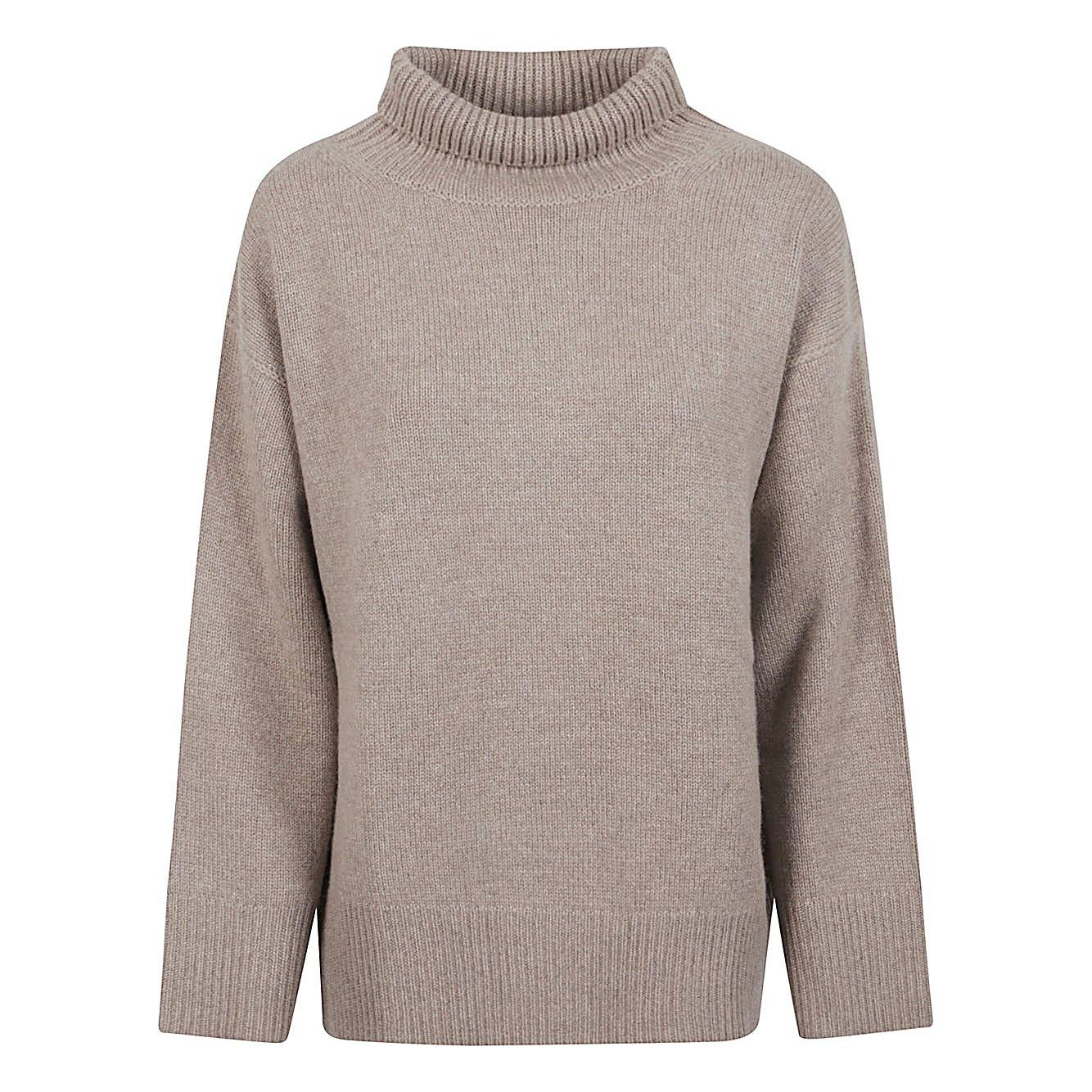 SOFT GOAT Sweaters Light Grey Topwear SOFT GOAT