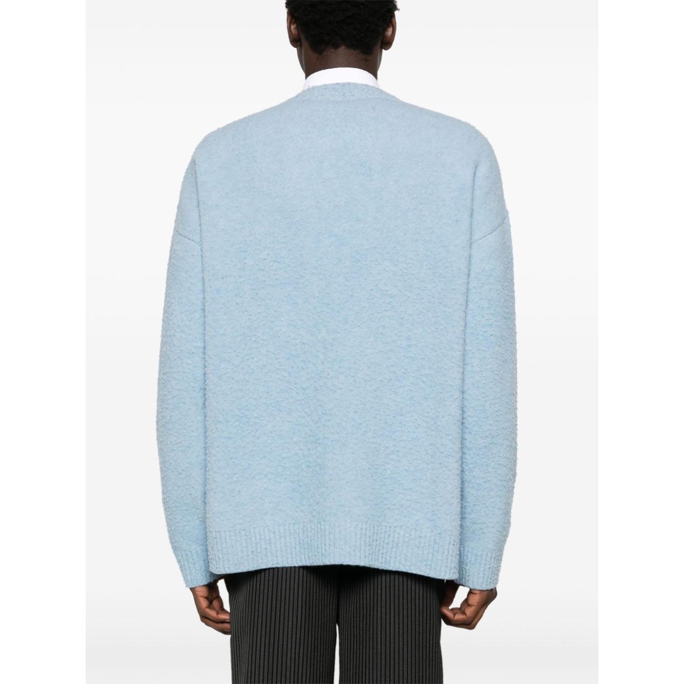 Emporio Armani Sweaters Clear Blue Topwear Emporio Armani