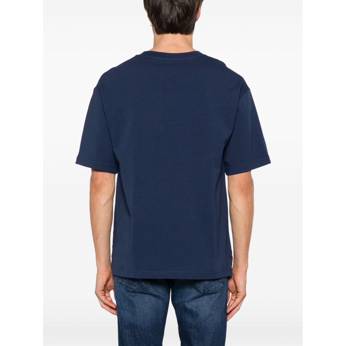 Kiton T-shirts and Polos Blue Topwear Kiton