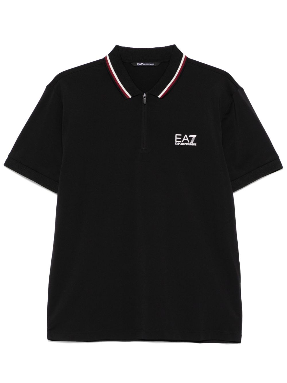 EA7 T-shirts and Polos Black Topwear EA7