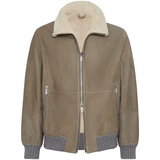 Brunello Cucinelli Jackets Beige Jackets Brunello Cucinelli