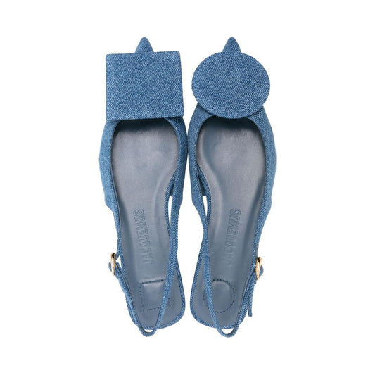 Jacquemus The Slingback Duelo Plates ballet flats