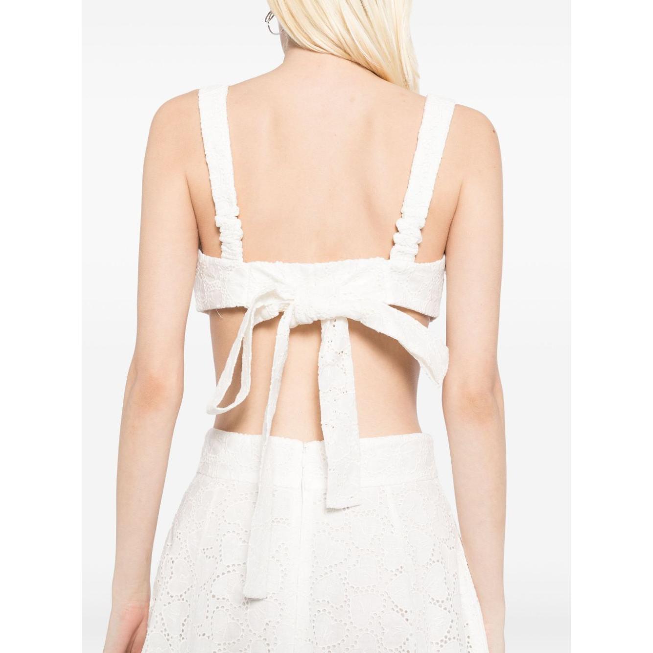 Zimmermann Top White Topwear Zimmermann