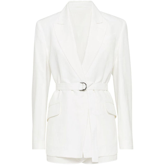 Brunello Cucinelli Jackets White Jackets Brunello Cucinelli