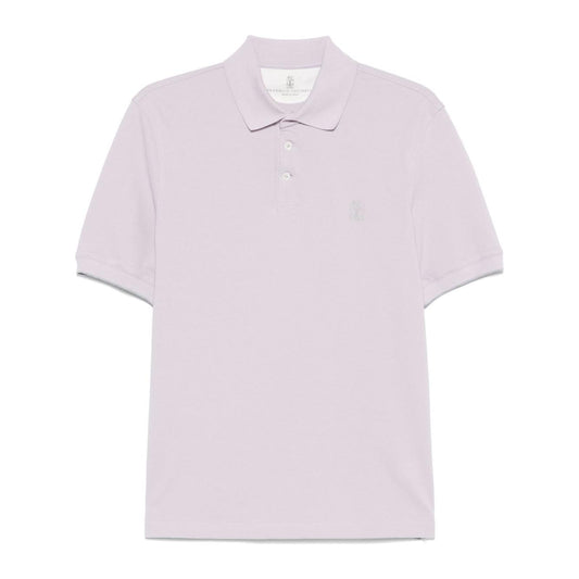 Brunello Cucinelli T-shirts and Polos Purple Topwear Brunello Cucinelli