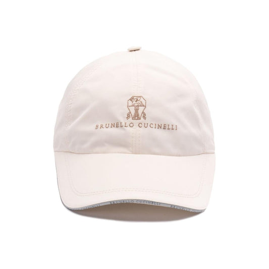 Brunello Cucinelli Hats White Scarves Hats & Gloves Brunello Cucinelli Antique White