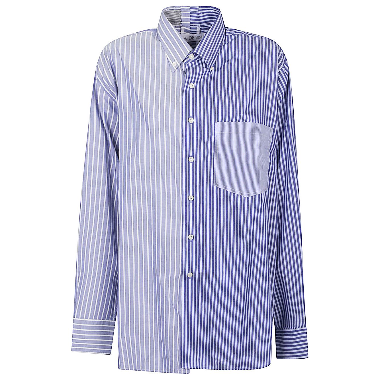 E.L.V. DENIM Shirts Blue Shirts E.L.V. Denim Light Steel Blue