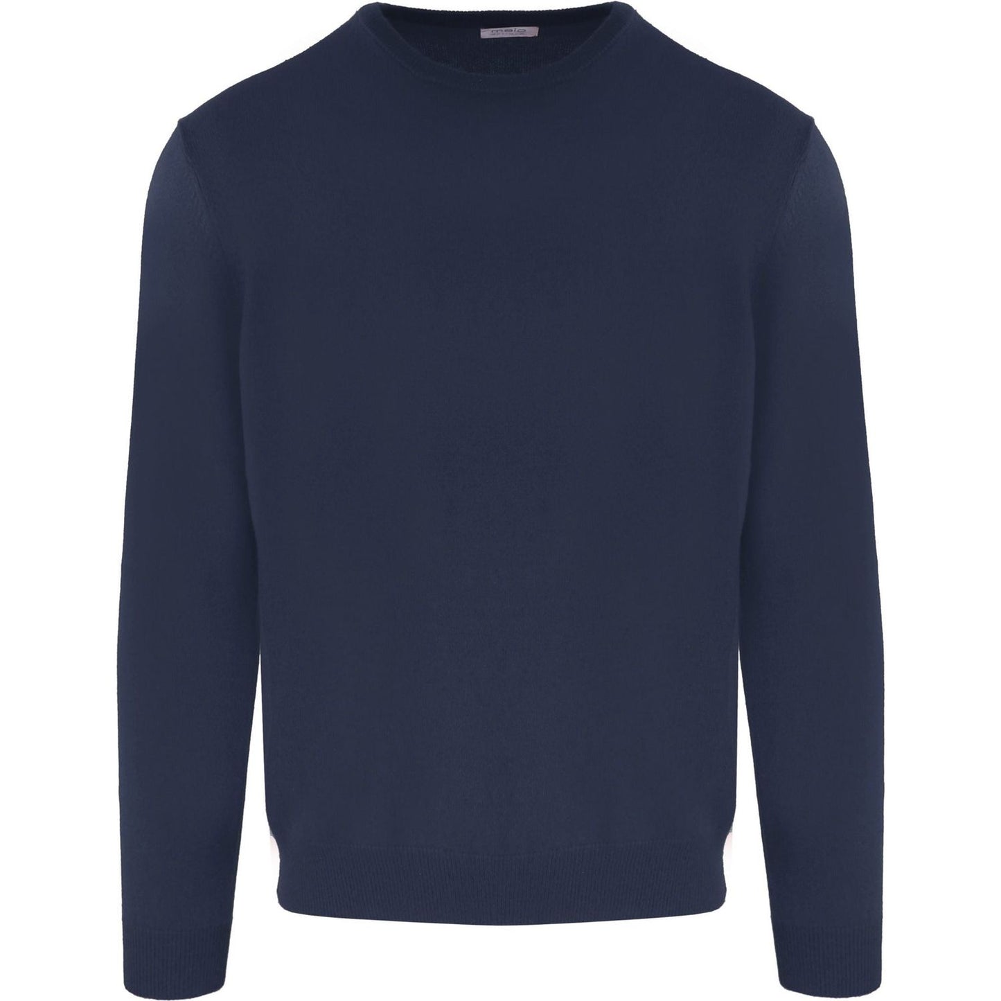 Malo Elegant Cashmere Roundneck Sweater in Chic Blue Malo