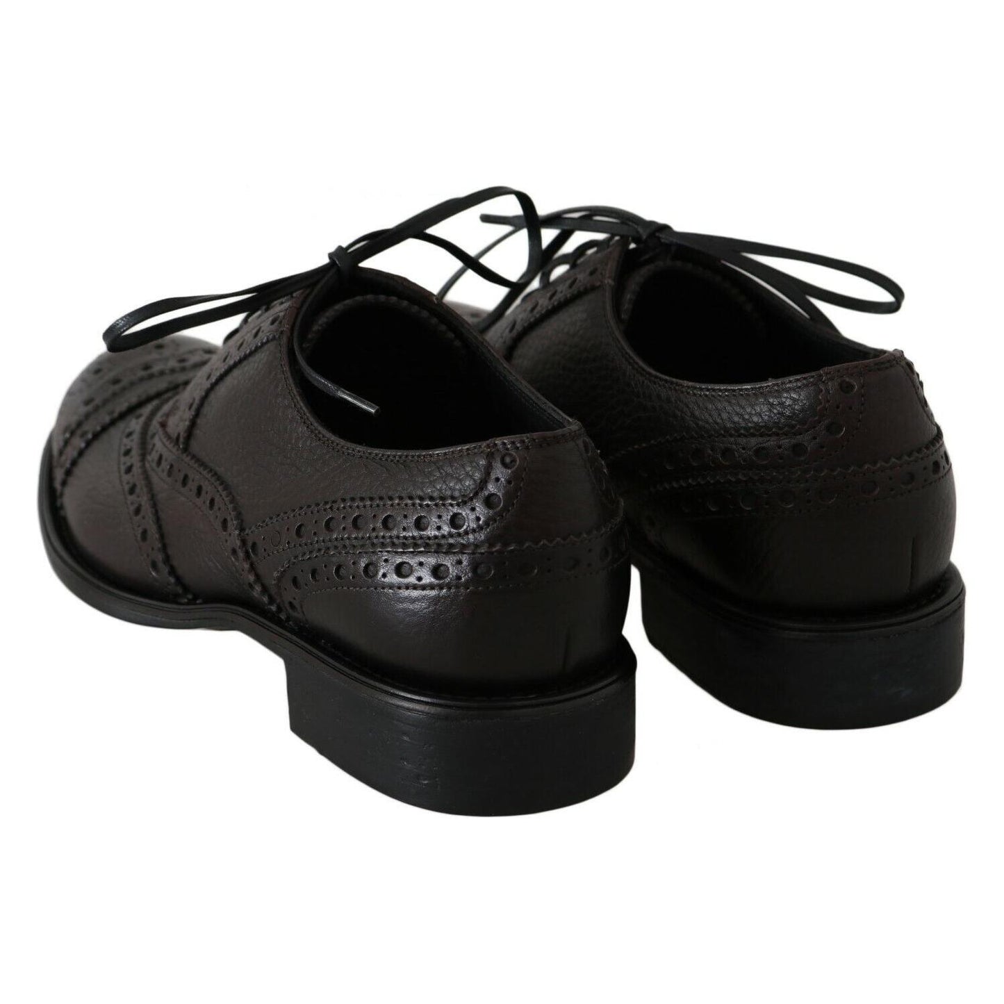 Dolce & Gabbana Brown Leather Wingtip Derby Formal Shoes 1728,67345645728,Brown,Dolce & Gabbana,EU39/US6,Formal - Men - Shoes,Material: 100% Leather,Men,Men - Shoes,New with tags,Oxfords and Derbies - Shoes,Shoes