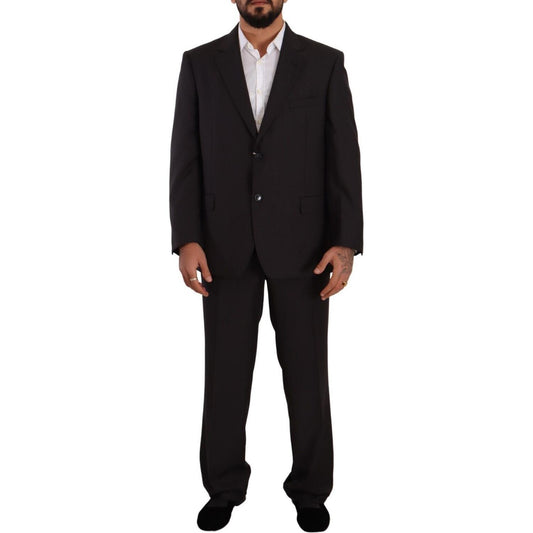 Domenico Tagliente Elegant Grey Two-Piece Suit for Men Domenico Tagliente