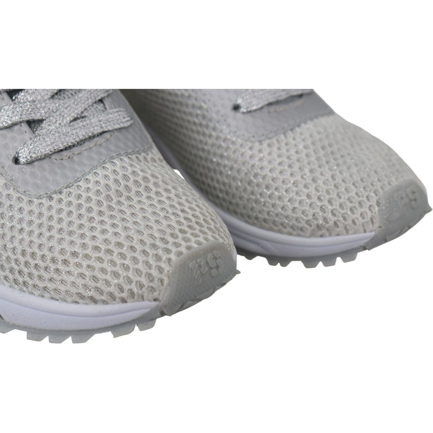 Plein Sport Glamorous Silver Gretel Sport Sneakers Plein Sport