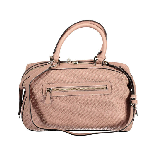 Guess Jeans Pink Polyethylene Women Handbag Guess Jeans