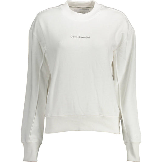 Calvin Klein White Cotton Women Sweater