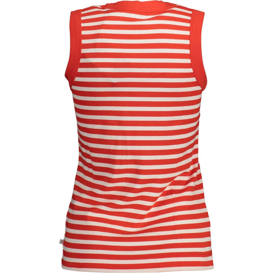 Gant Red Cotton Women Top Gant