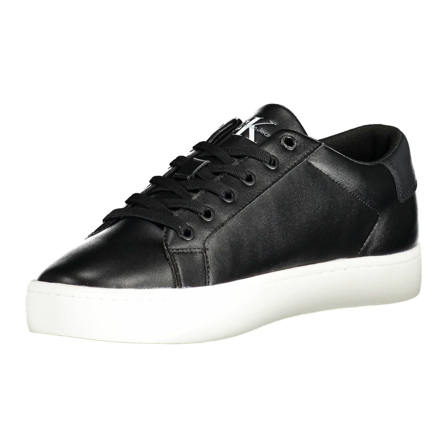 Calvin Klein Black Leather Men Sneaker