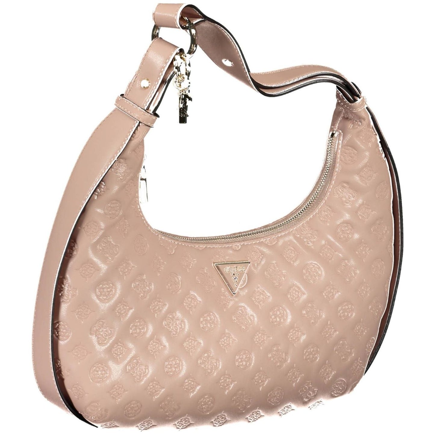 Guess Jeans Pink Polyethylene Women Handbag Guess Jeans