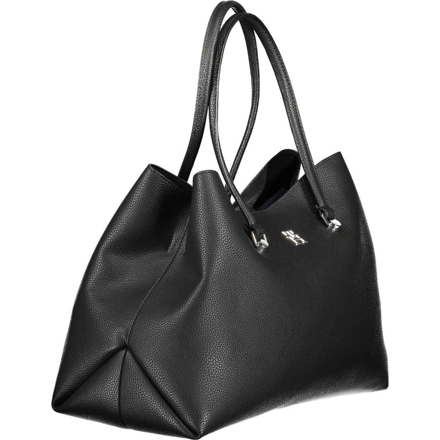 Tommy Hilfiger Black Polyester Women Handbag Tommy Hilfiger