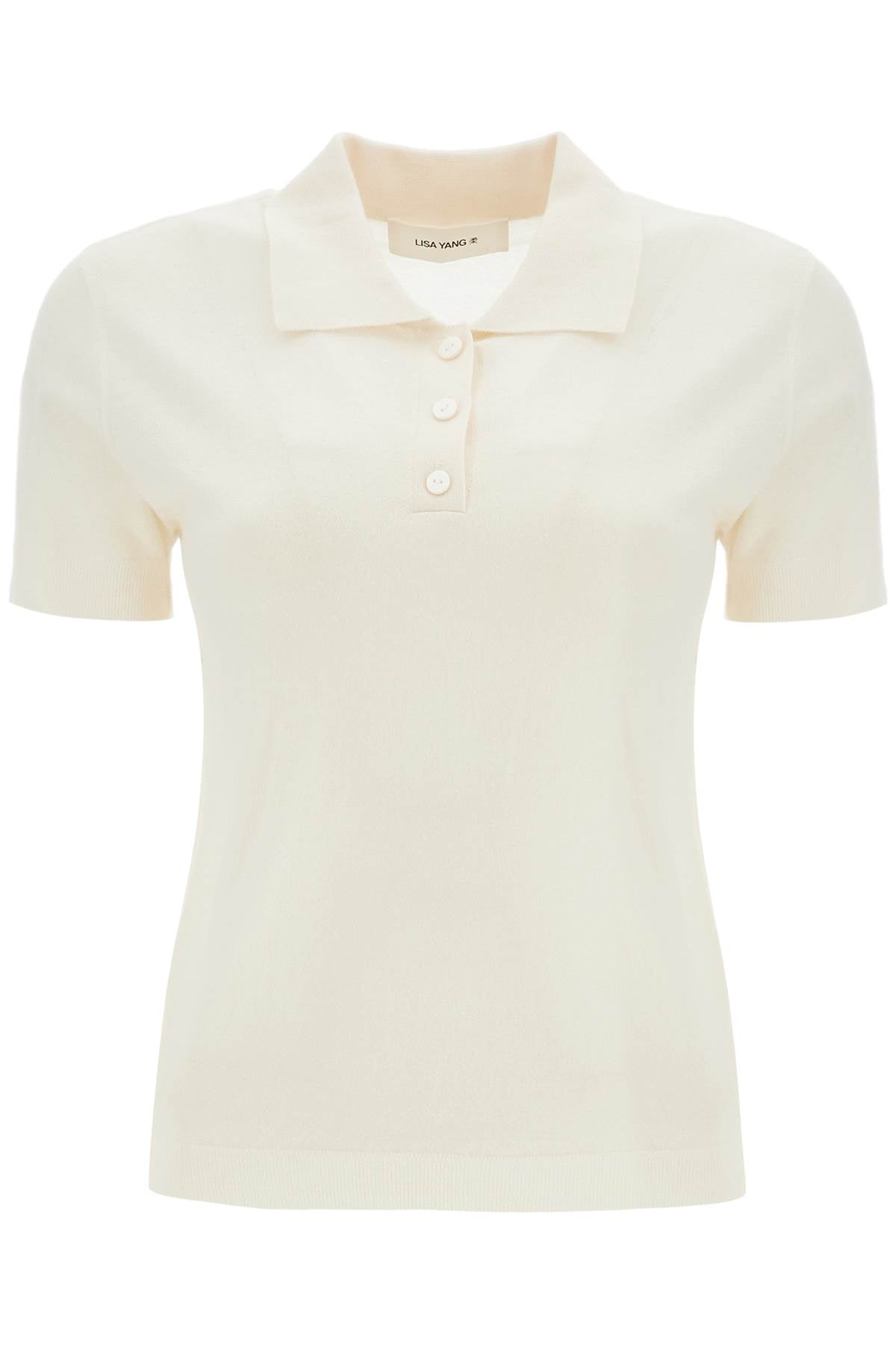 Lisa Yang Lisa Yang cashmere nai polo shirt