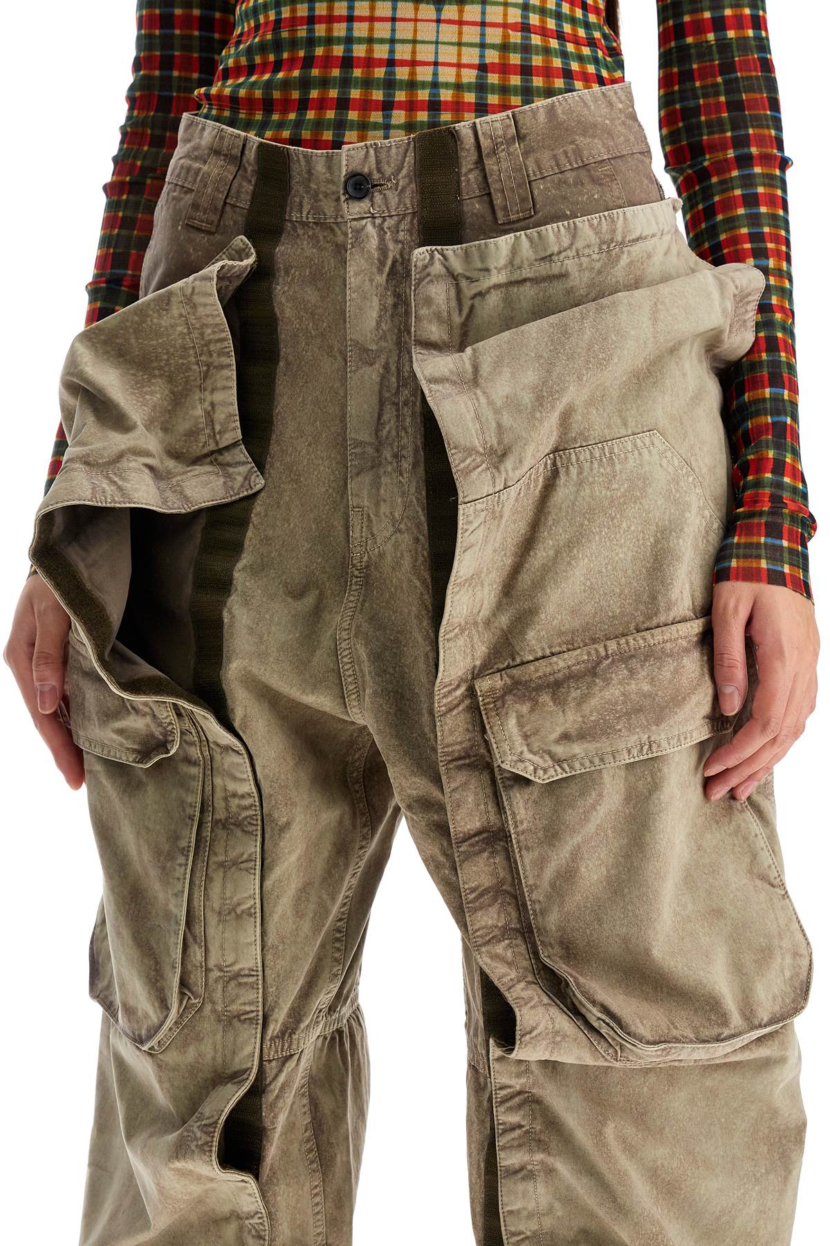 Y Project velcro cargo pants with Trousers Y Project