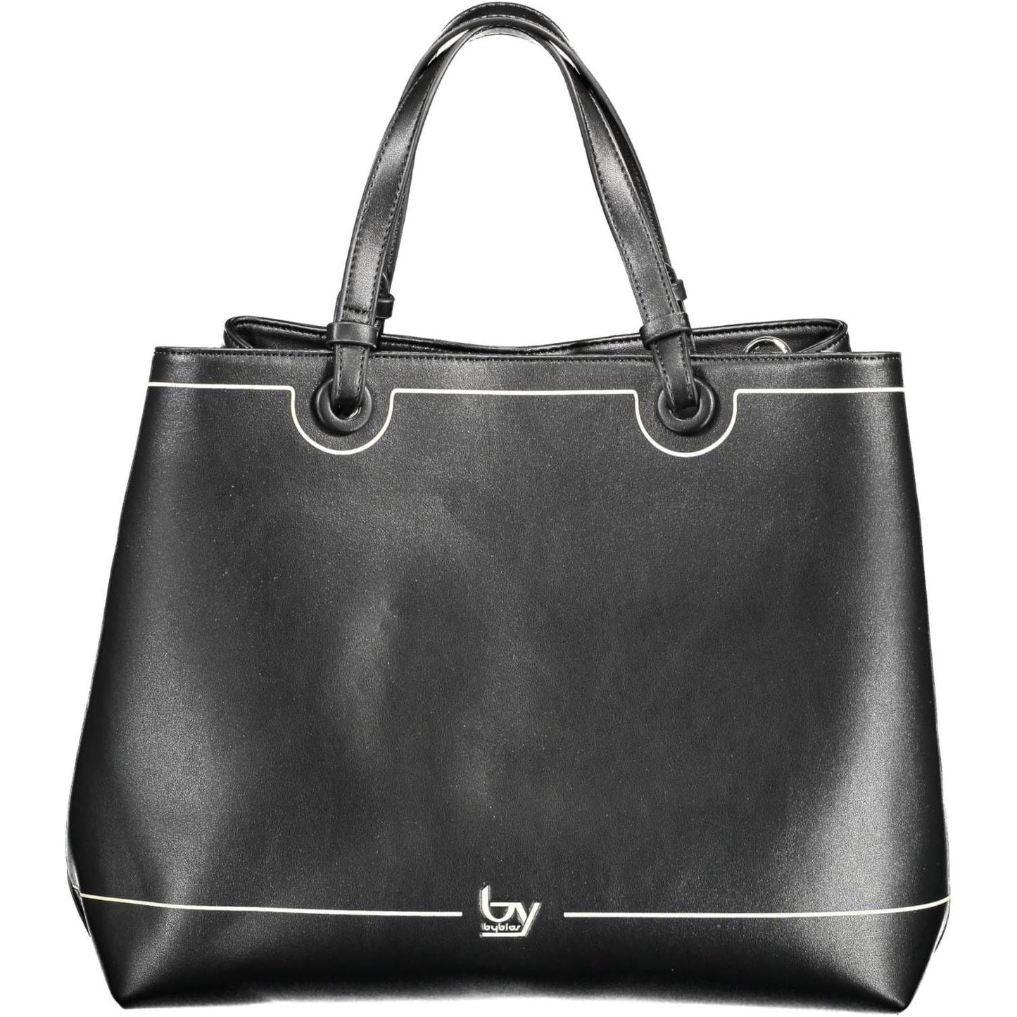 BYBLOS Black Polyethylene Women Handbag BYBLOS