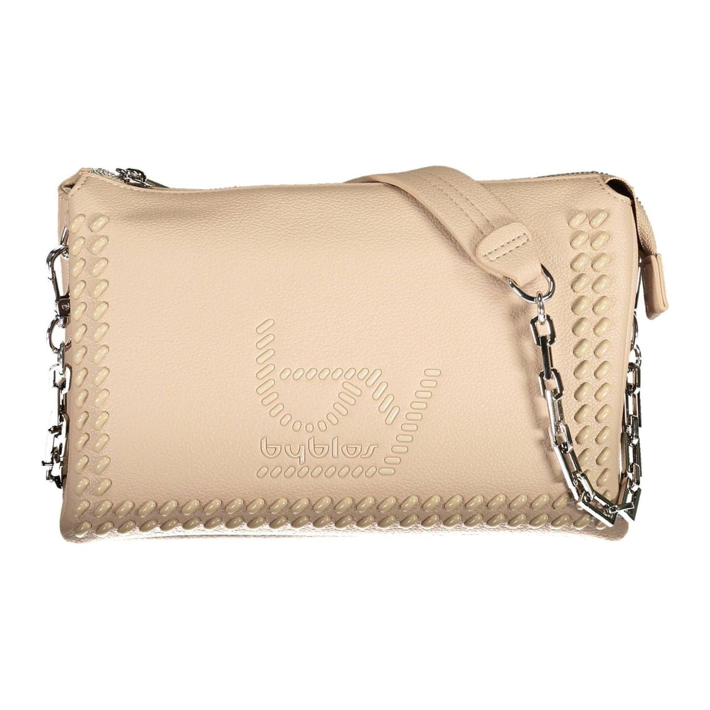 BYBLOS Beige Polyethylene Women Handbag BYBLOS